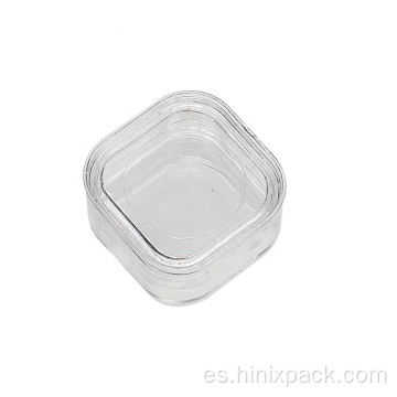 1,5 &quot;Cajas de membrana de plástico transparente de plástico pequeño